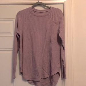 American Eagle Lilac Thermal Long Sleeve